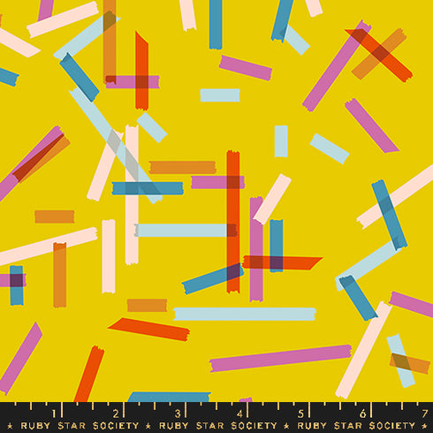 Washi Plus Washi Tape in Goldenhour RS1090 12 - Ruby Star Society Sold by the Half